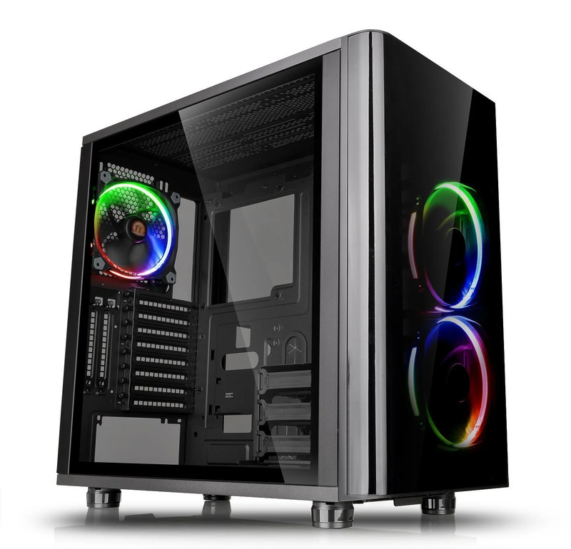 Thermaltake View 31 Dual TG RGB ATX Mid Tower Case - صندوق